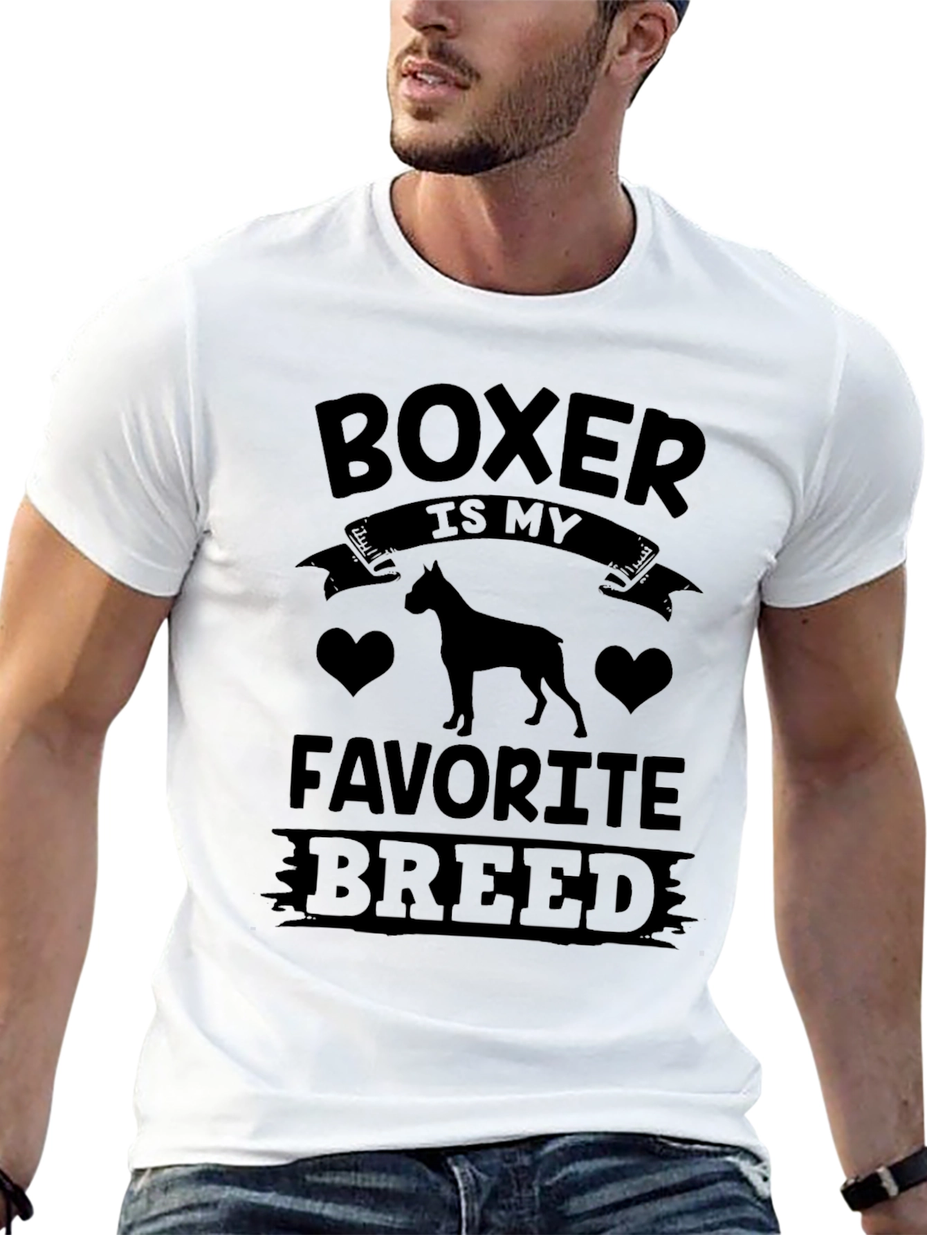 Boxer is My Favorite Breed T-Shirt