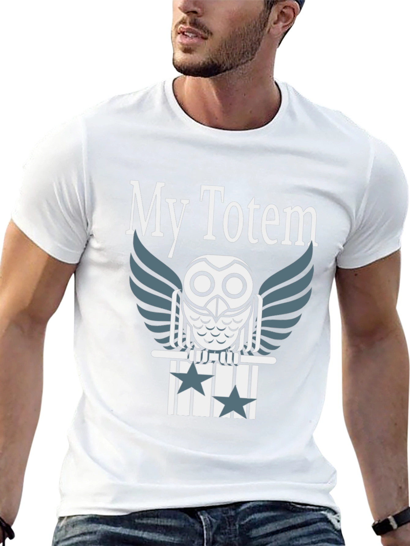 My Totem Owl Graphic Tee - Unique Design