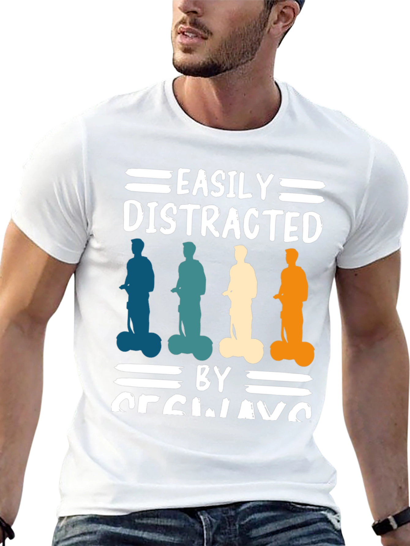 Easily Distracted By Segways T-Shirt