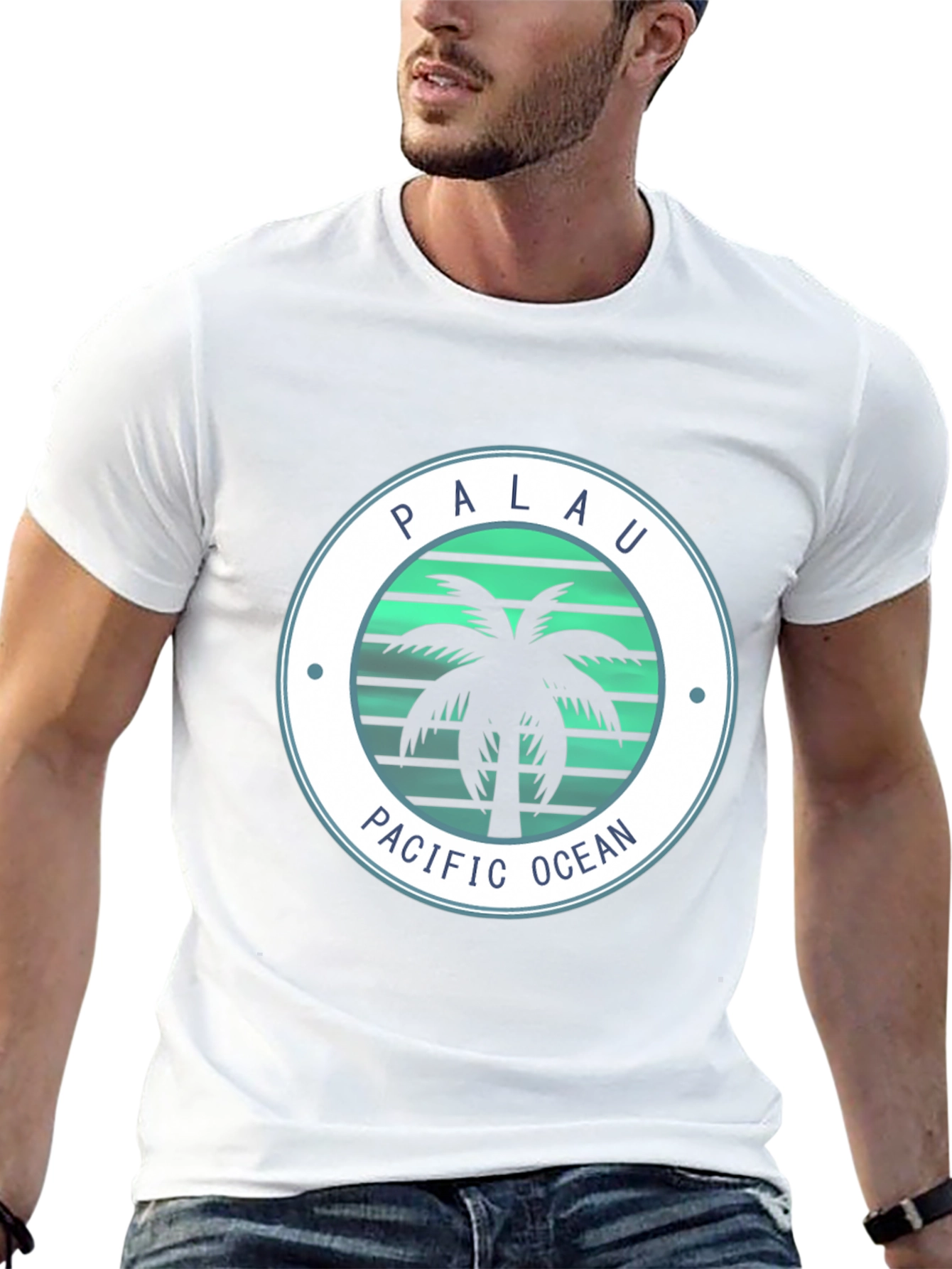 Palau Pacific Ocean Graphic Tee - Island Vibes