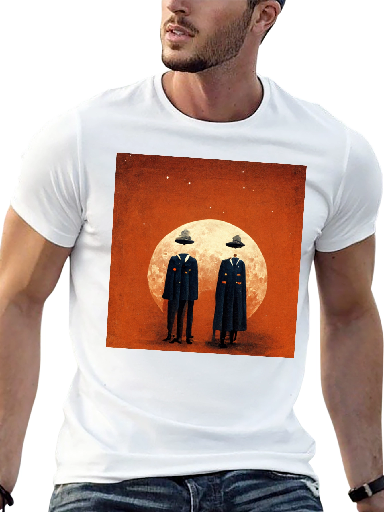 Moonlit Enigma T-Shirt - Surreal Apparel