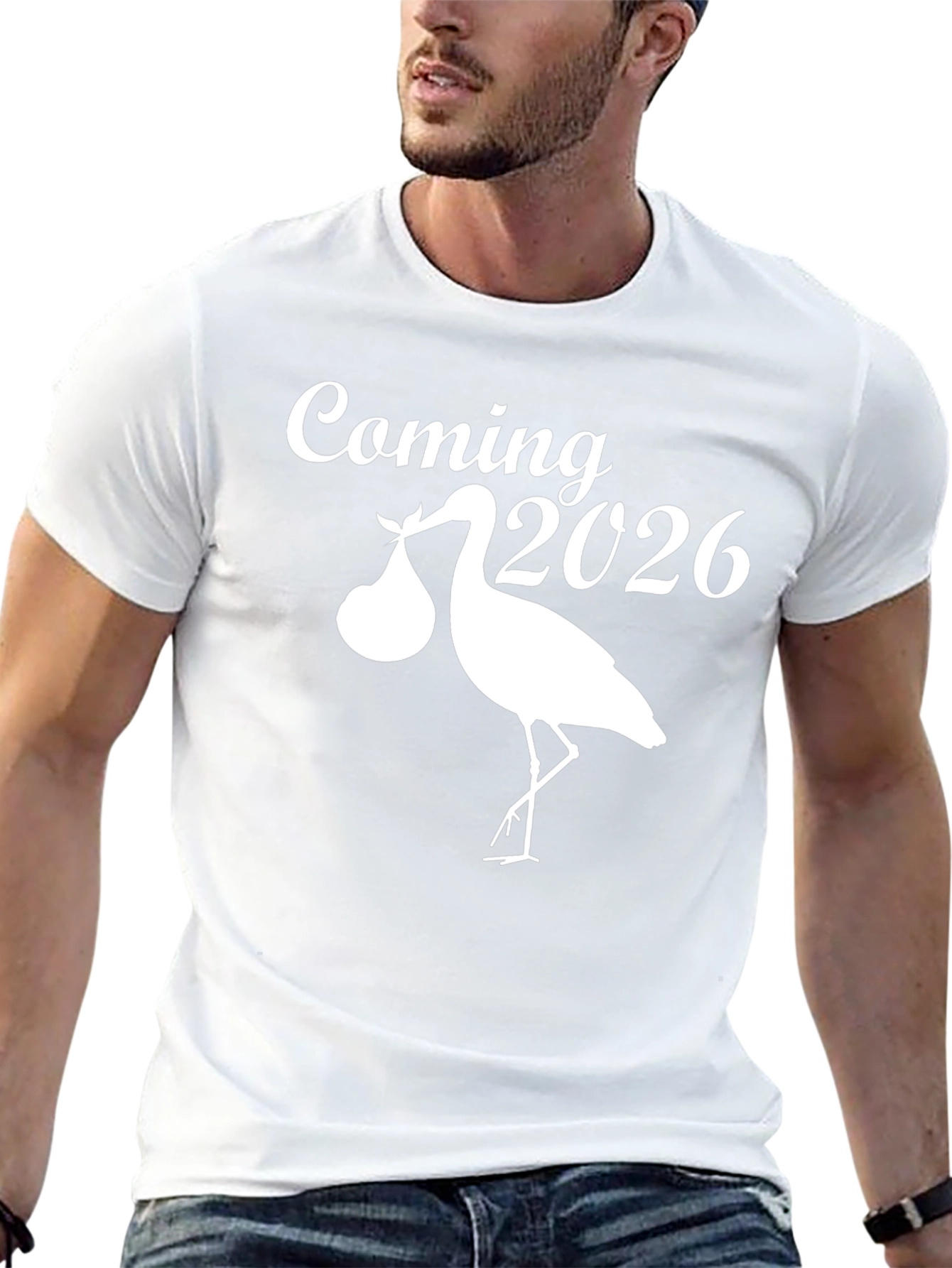 Coming 2026 Pregnancy Announcement T-Shirt