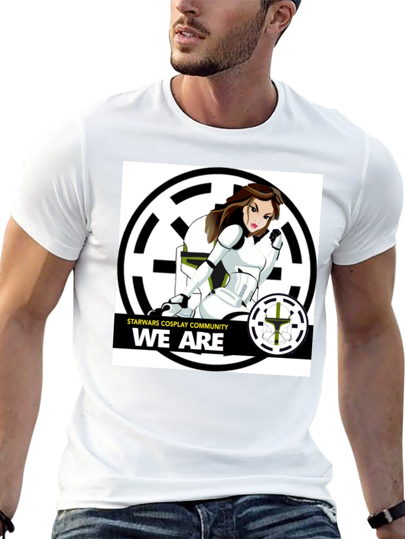 Star Wars Cosplay Community Black T-Shirt