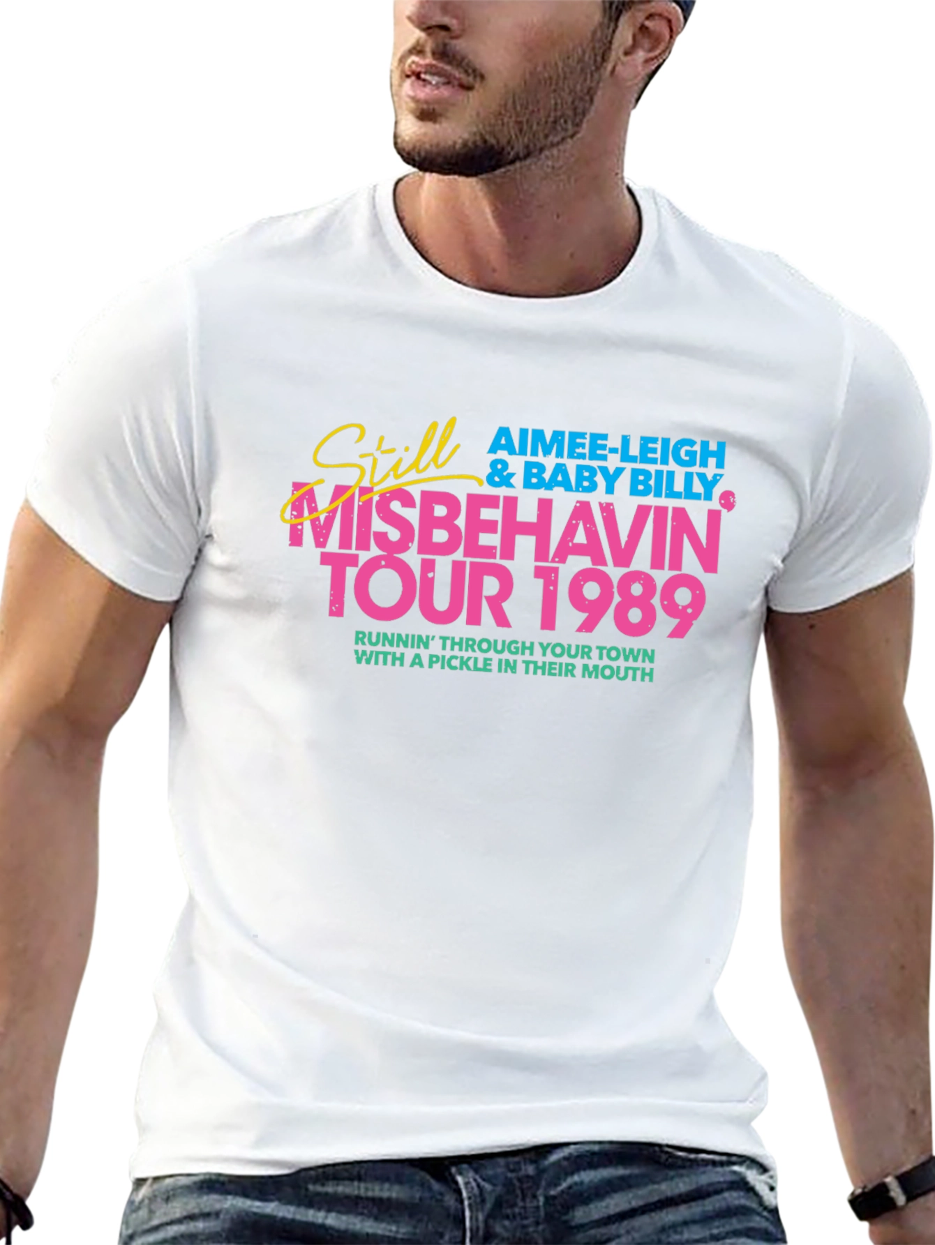 Misbehavin Tour 1989 T-Shirt