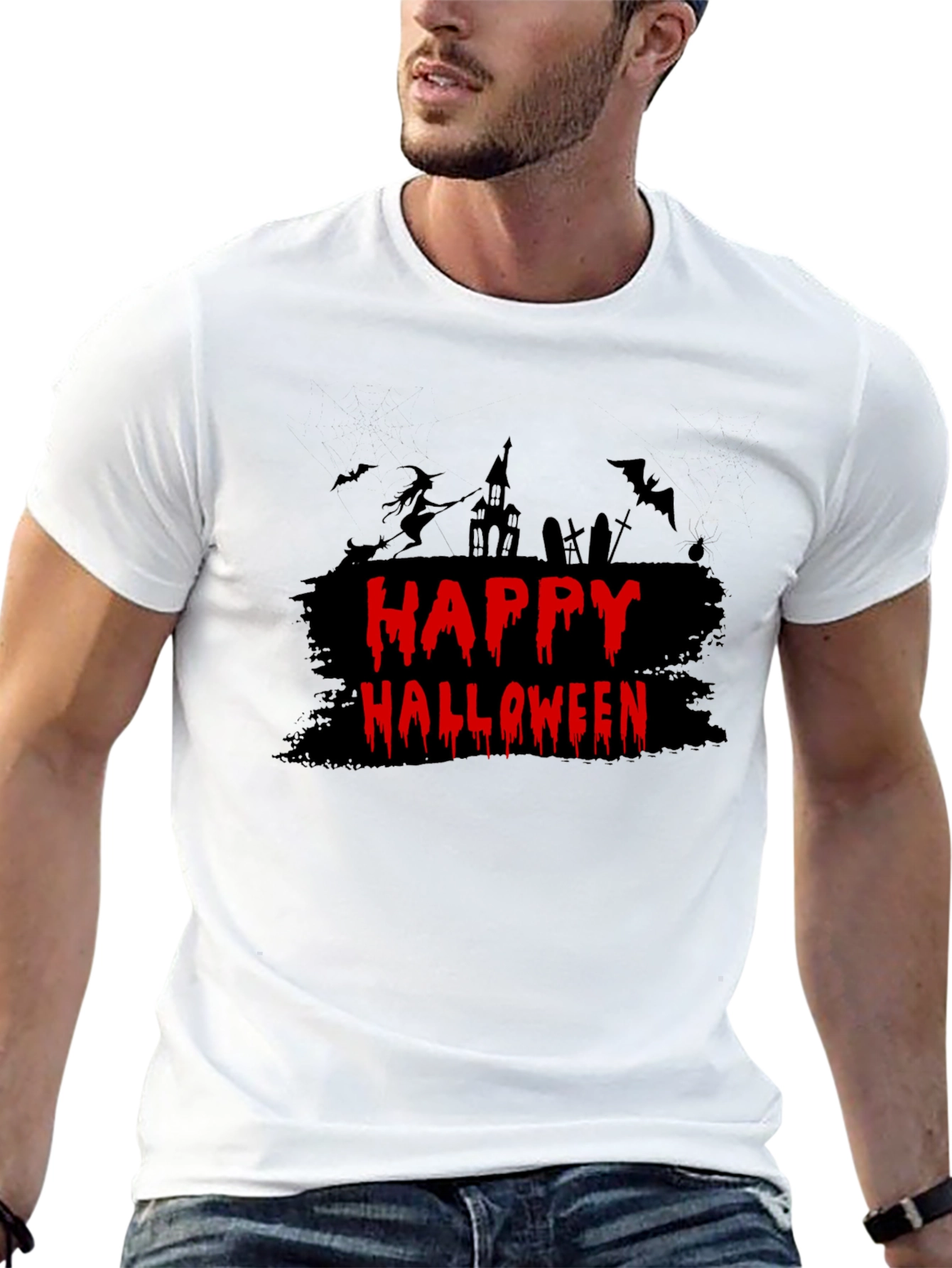 Happy Halloween Graphic T-Shirt