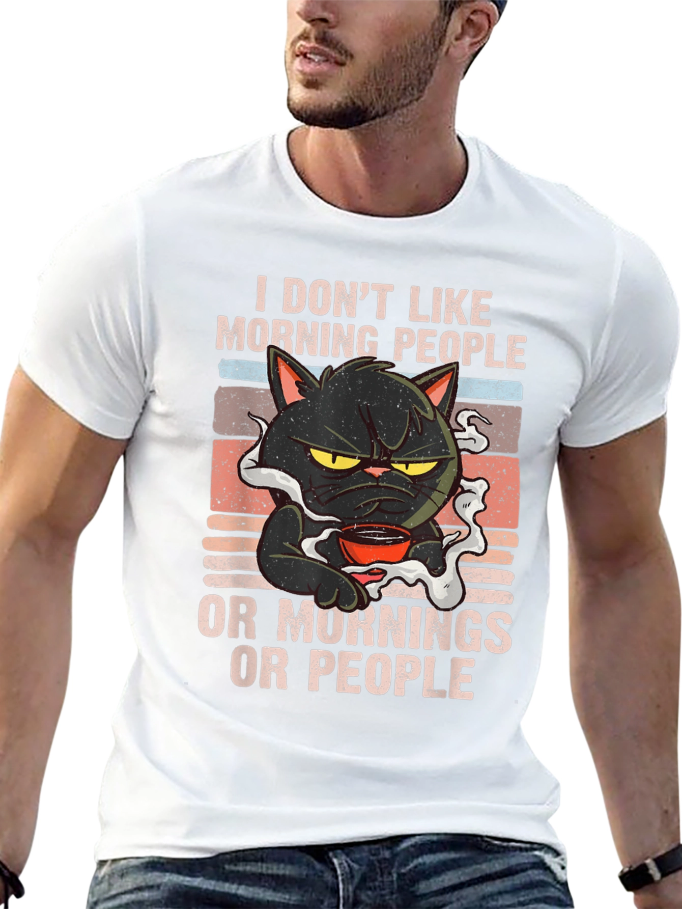 Grumpy Cat Morning People T-Shirt