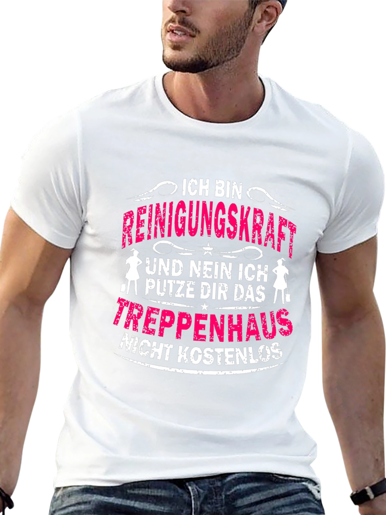 Funny Cleaning Lady T-Shirt - Not Free!