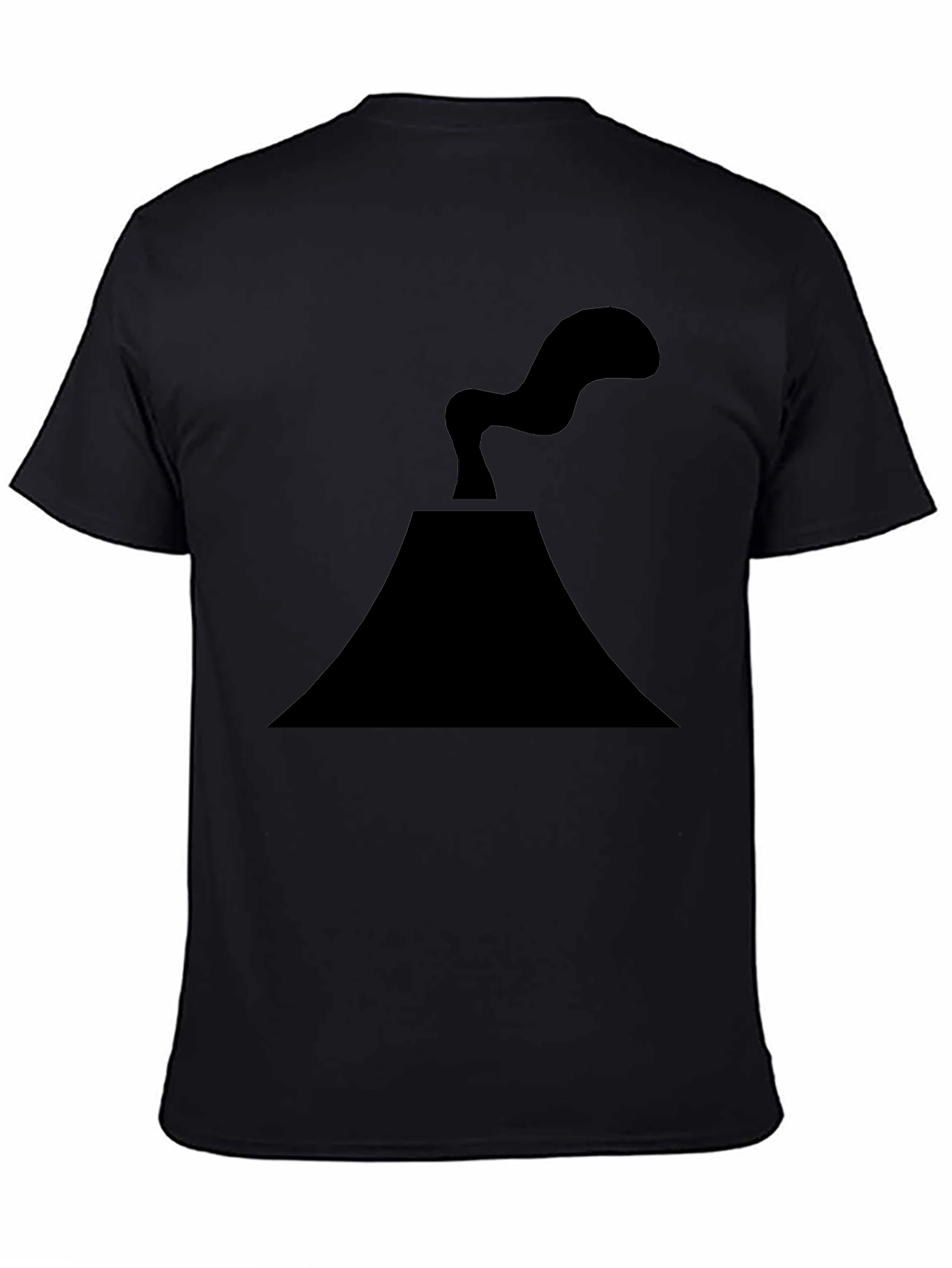 Volcano Graphic Tee - Black