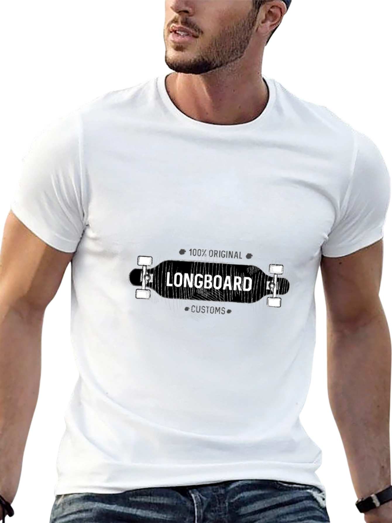 Longboard Original T-Shirt - Custom Design