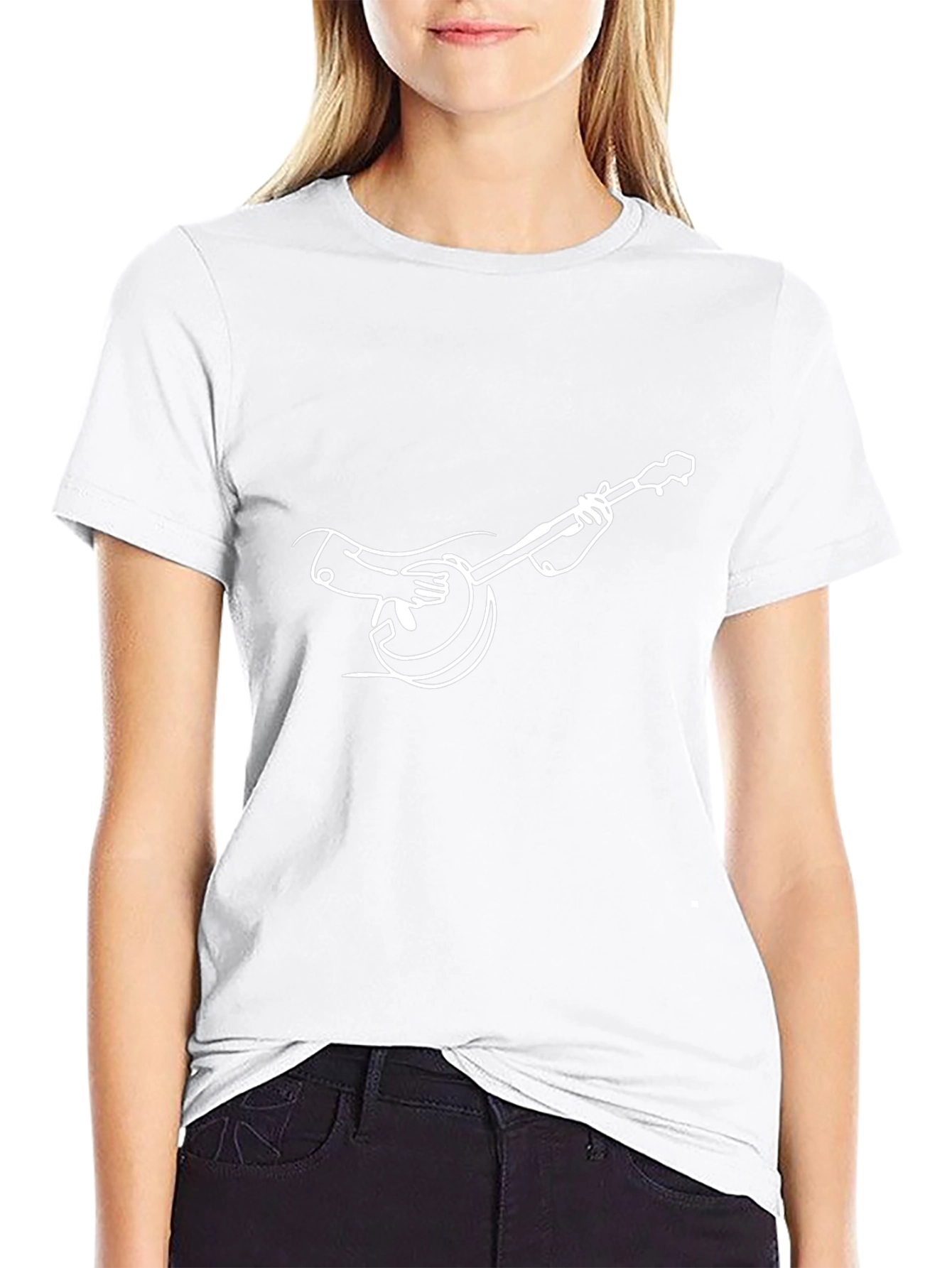 Banjo Player T-Shirt - Musical Graphic Tee