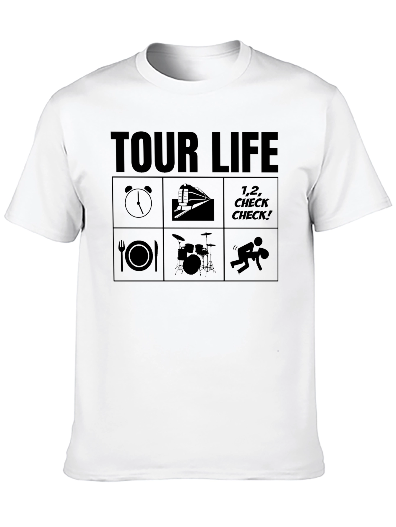 Tour Life Graphic Tee - Musicians T-Shirt