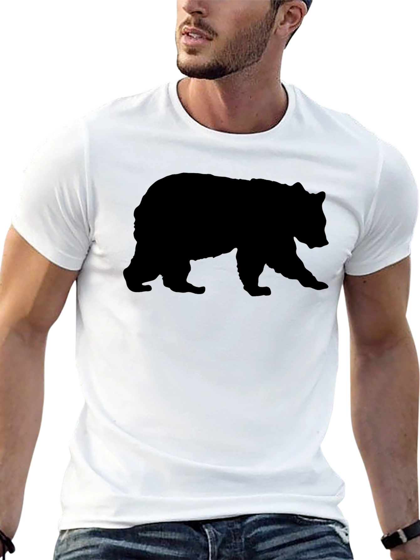 Black Bear Silhouette T-Shirt