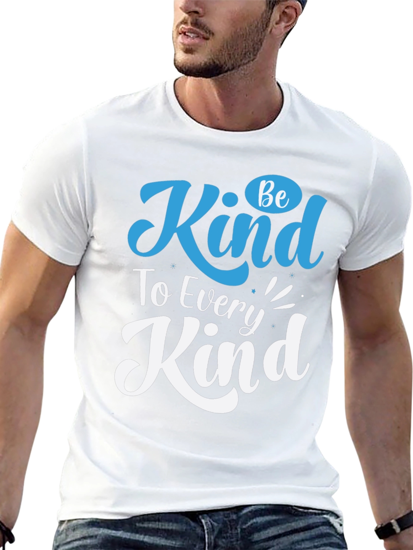 Be Kind Graphic Tee - Soft Cotton Comfort