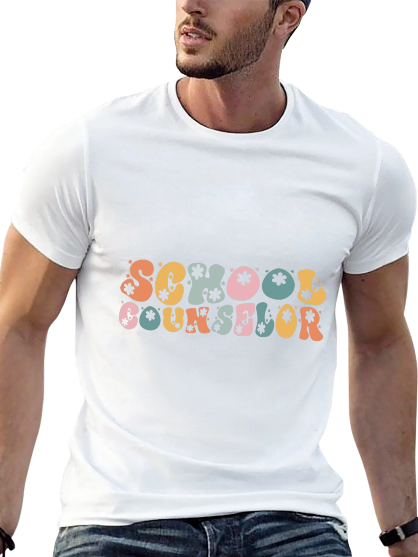 Retro School Counselor T-Shirt