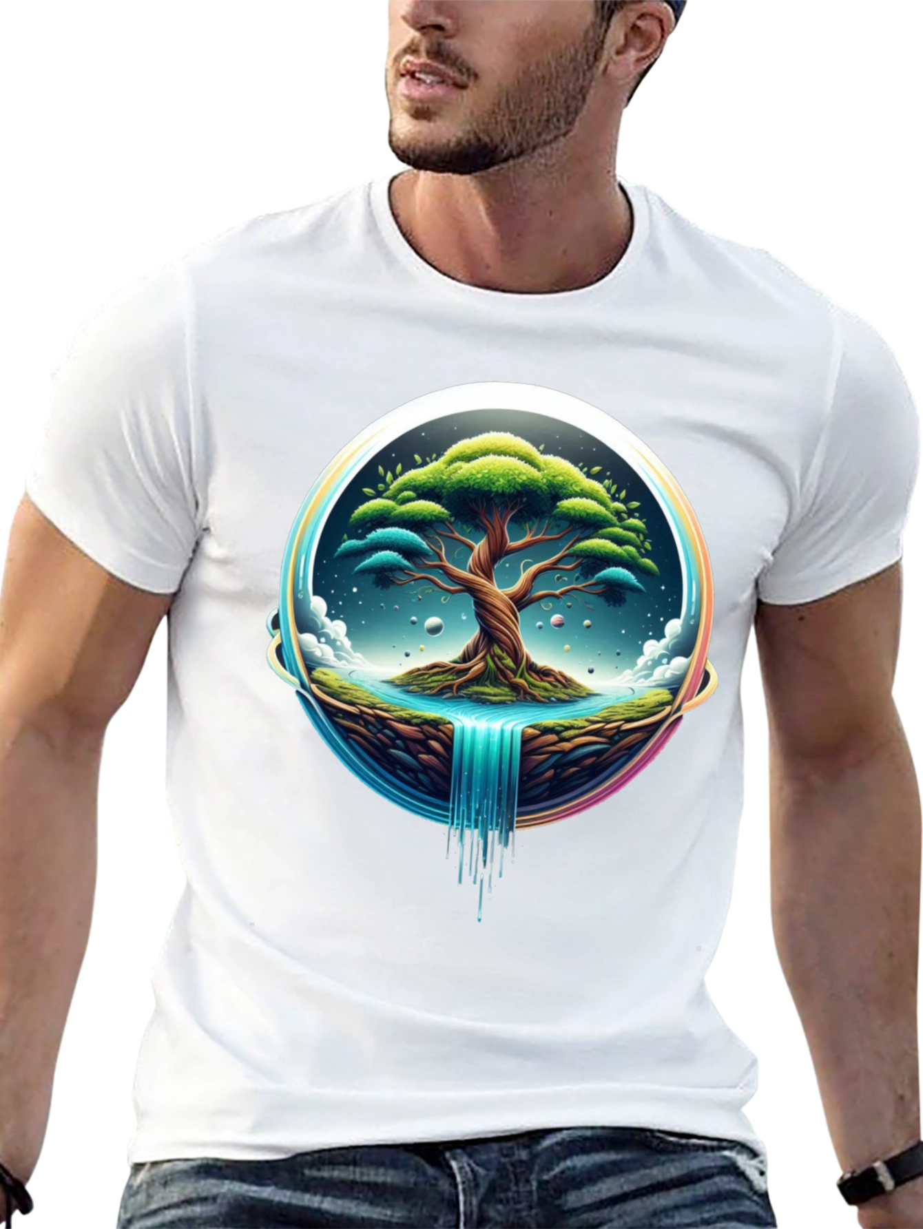 Natures Embrace: Tree Graphic T-Shirt