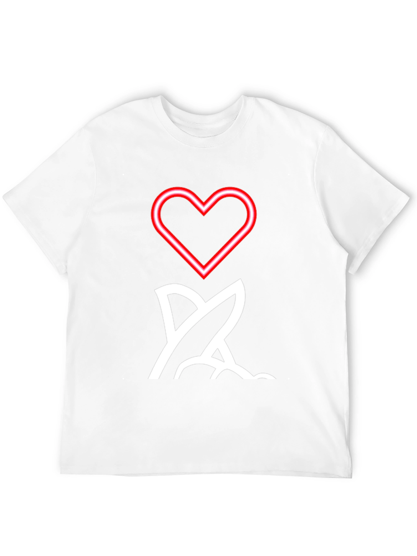 Heart YA T-Shirt - Graphic Print