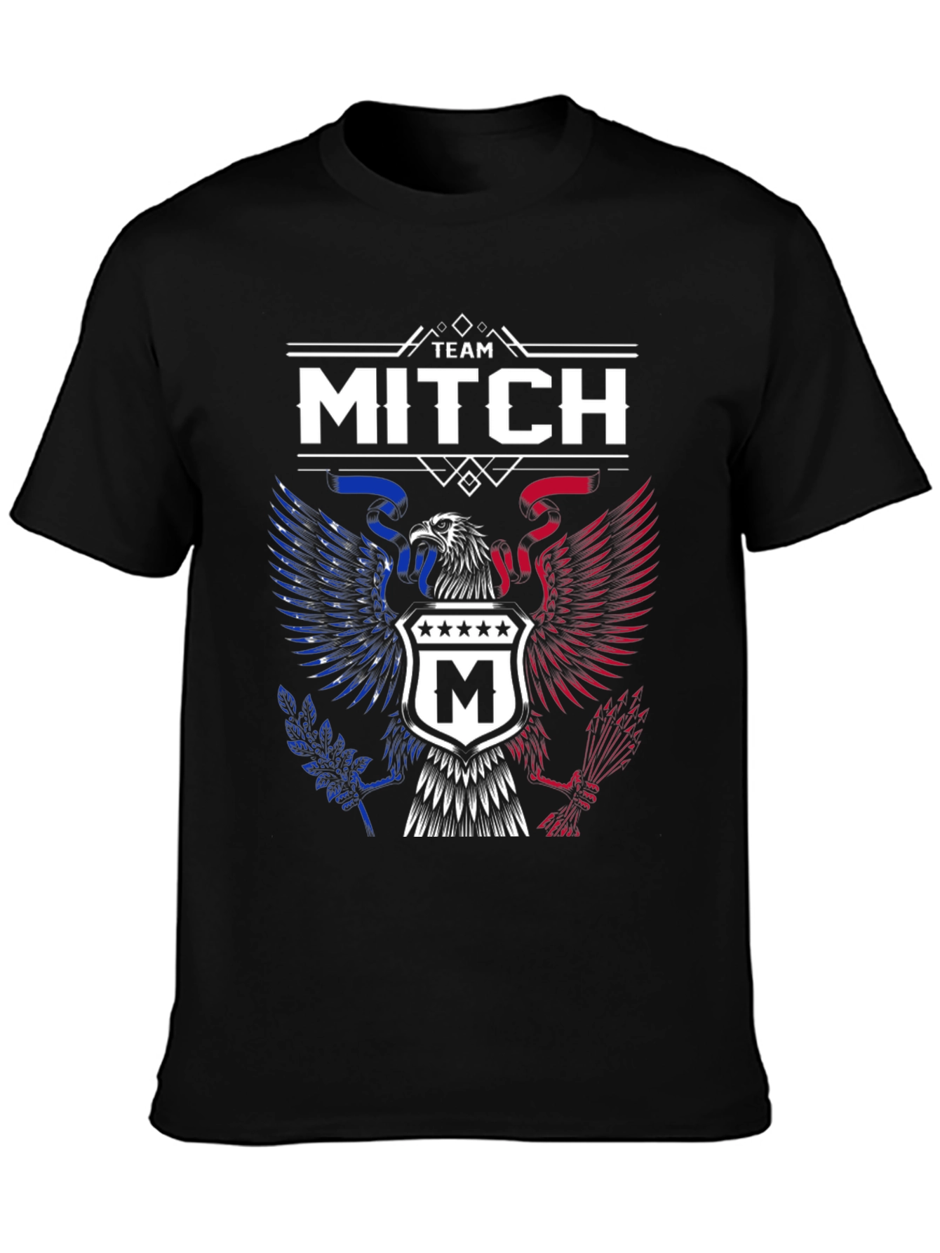 Team Mitch Eagle Patriotic T-Shirt