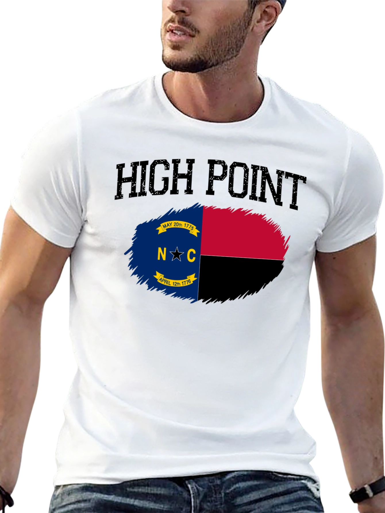 High Point NC Flag T-Shirt