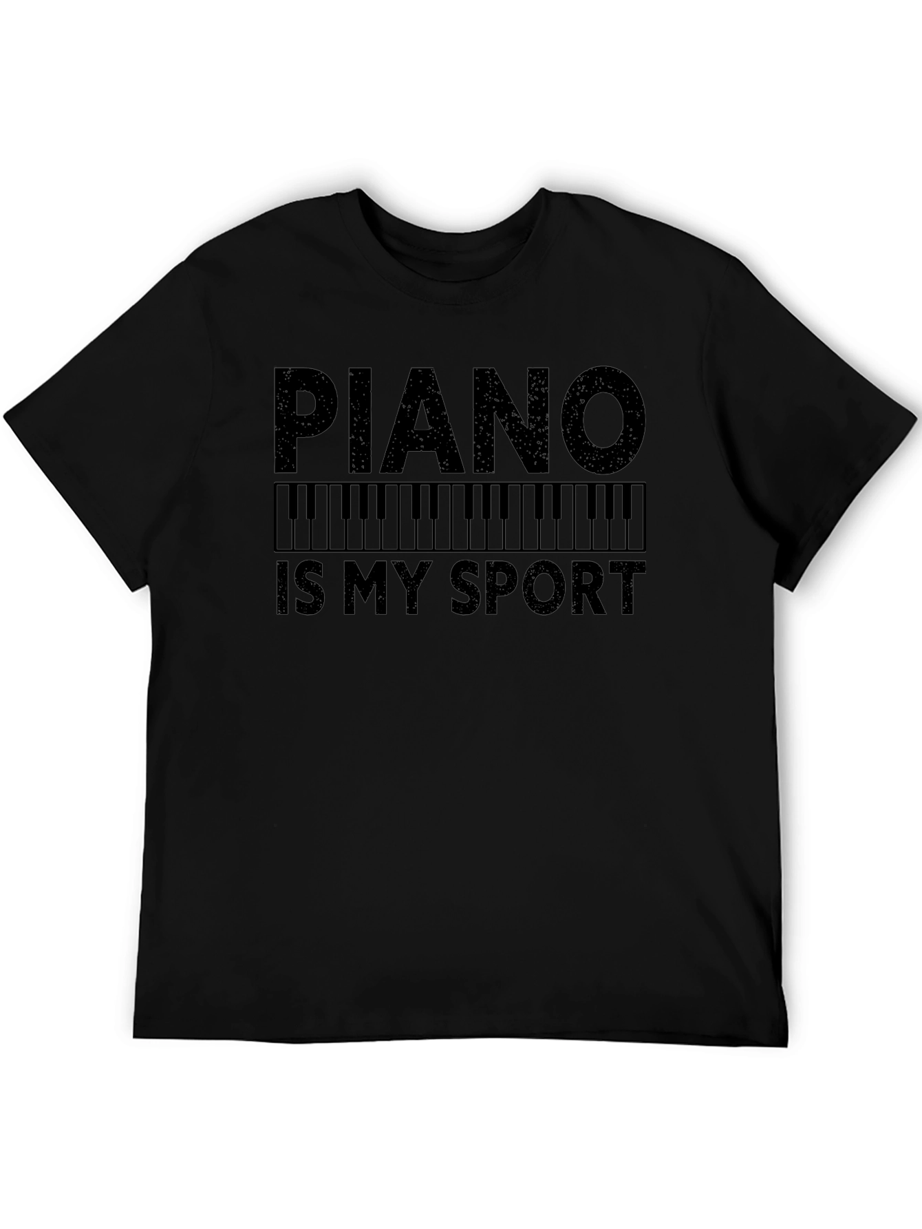 Piano Is My Sport Graphic T-Shirt
