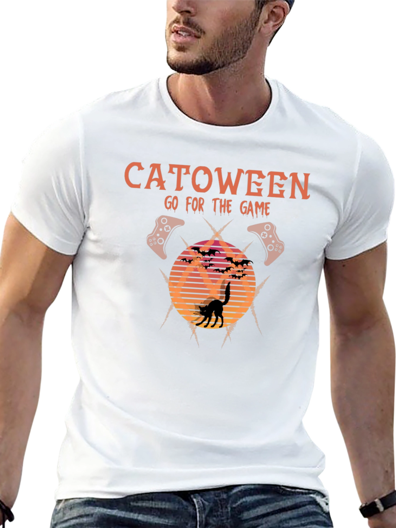Catoween Gaming T-Shirt