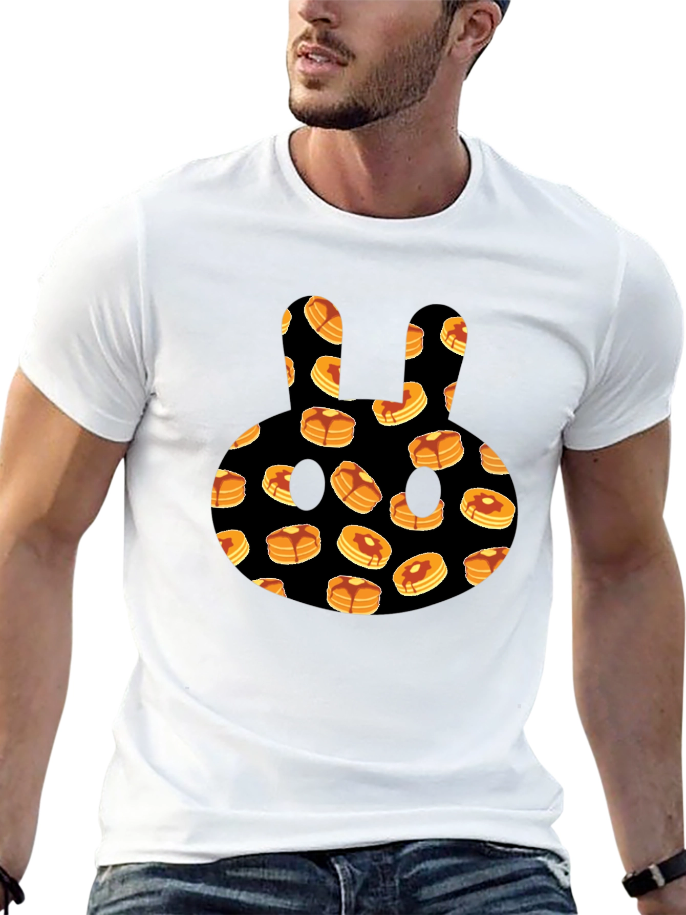 Pancake Bunny Graphic T-Shirt - Sweet Style