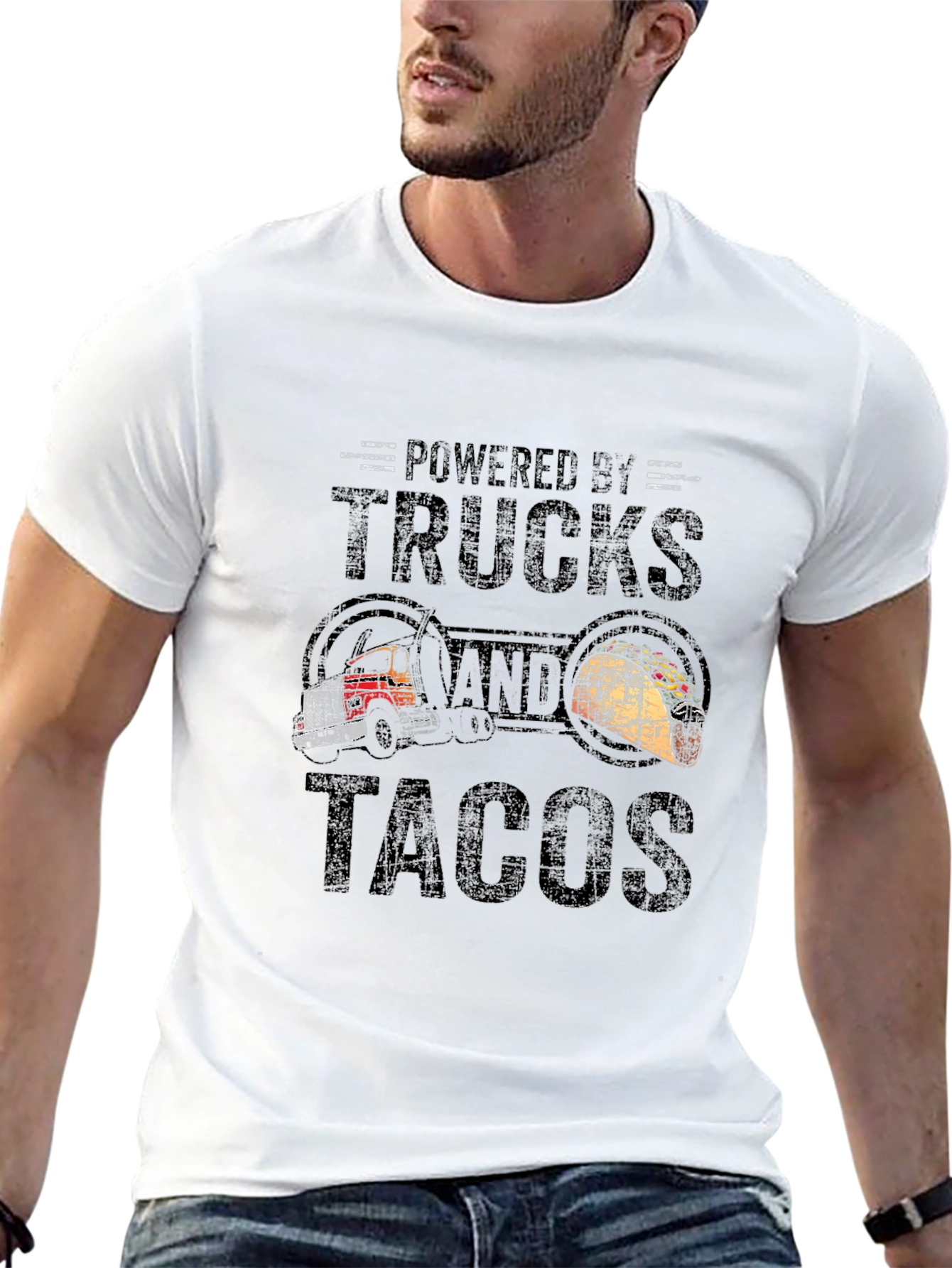 Trucks and Tacos Graphic Tee