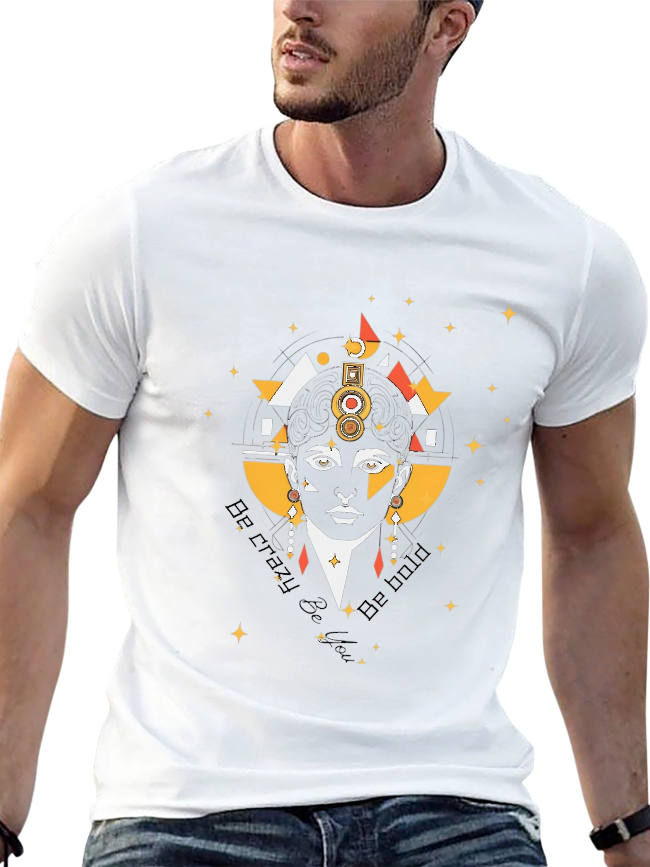 Be Crazy Be Bold Graphic Tee