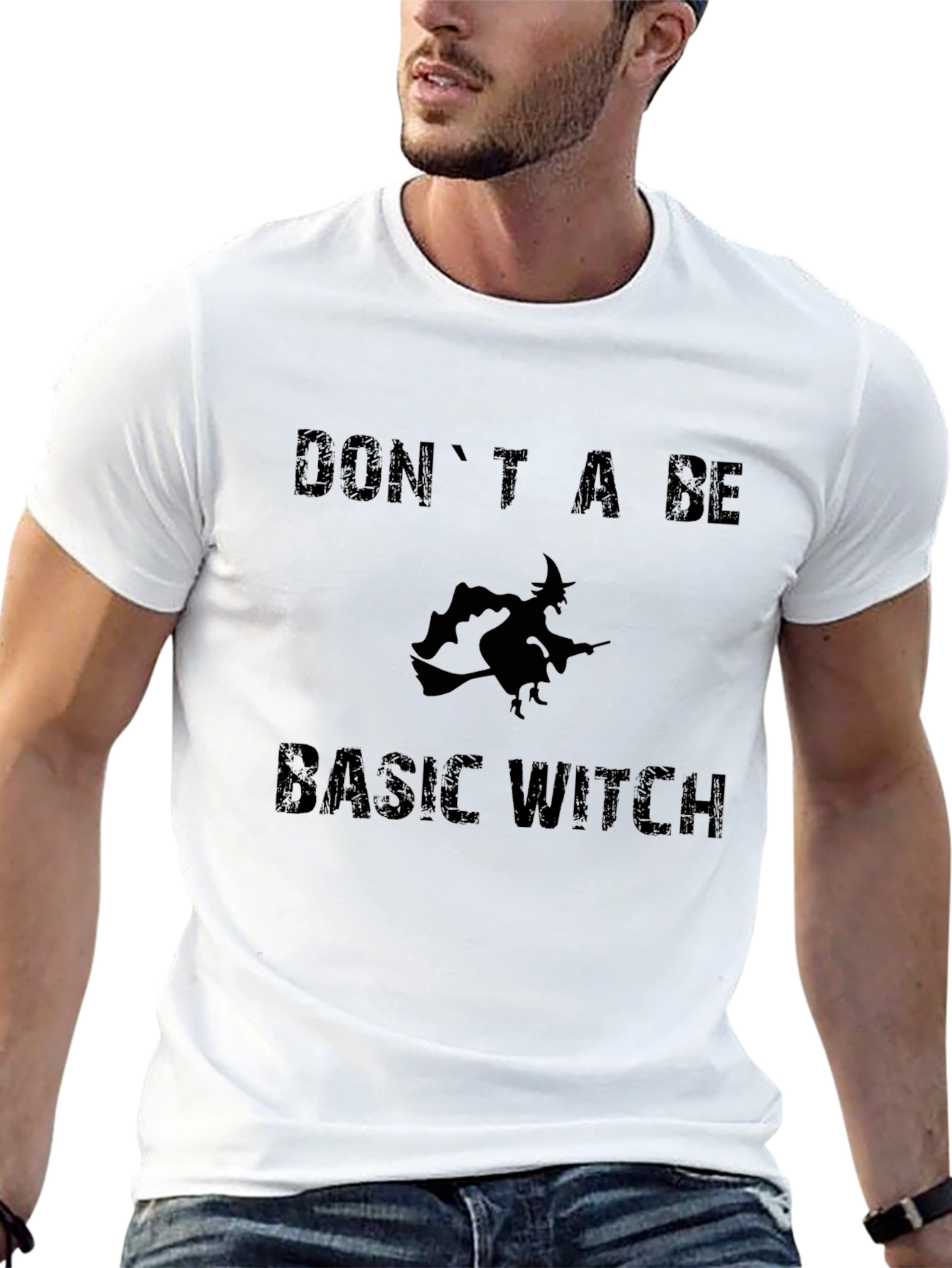 Dont Be a Basic Witch T-Shirt - Halloween Apparel
