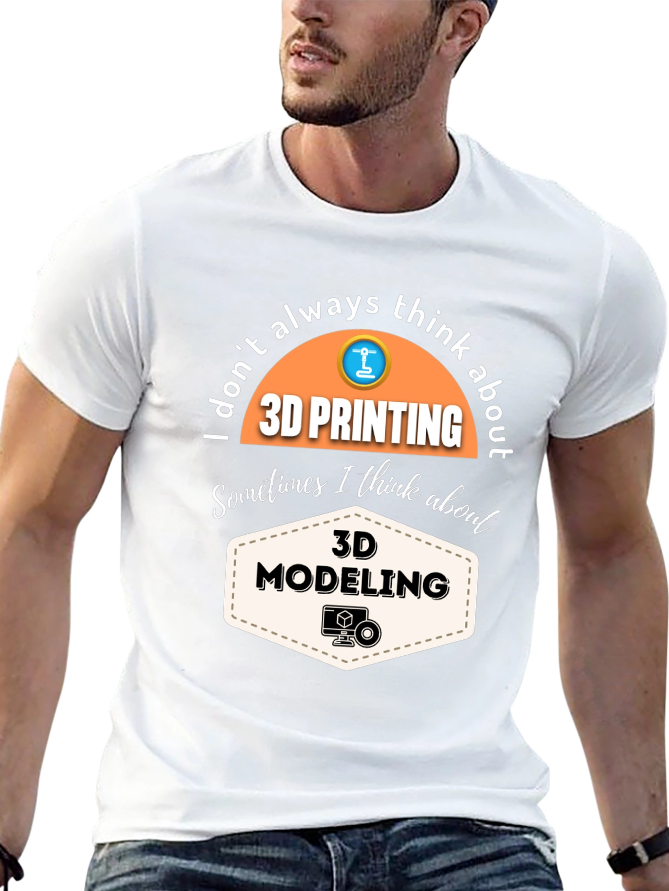 3D Printing & Modeling T-Shirt - Black