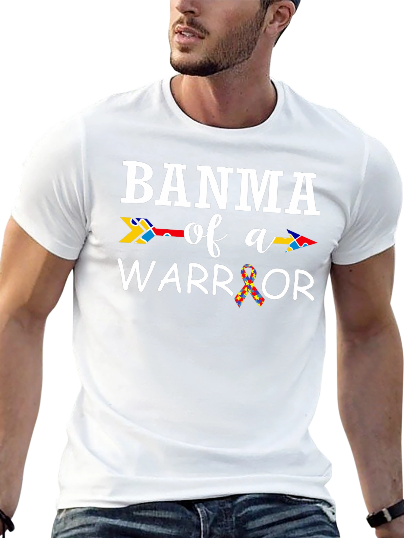 BANMA Warrior Autism Awareness T-Shirt