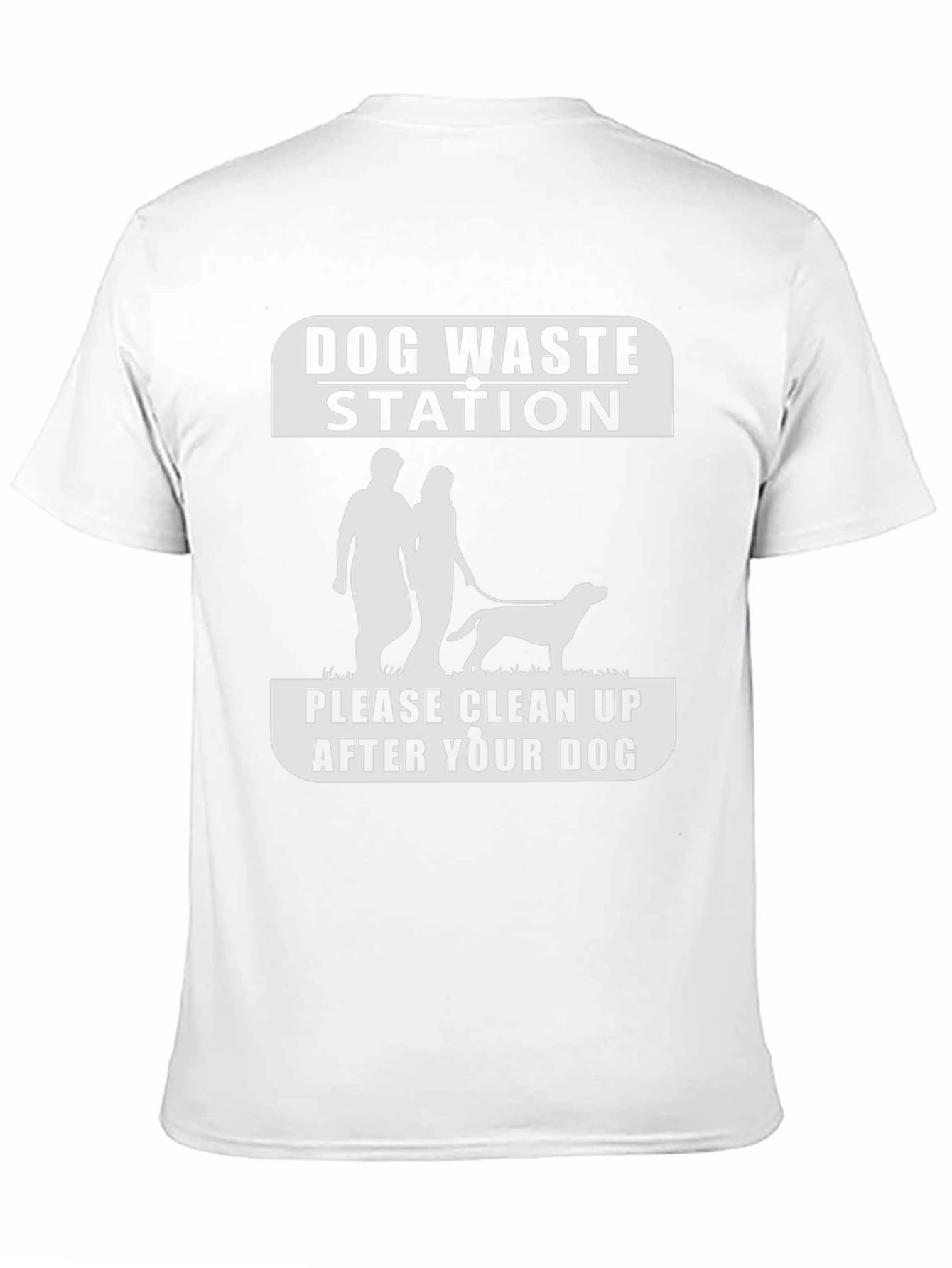 Dog Waste Station Novelty T-Shirt