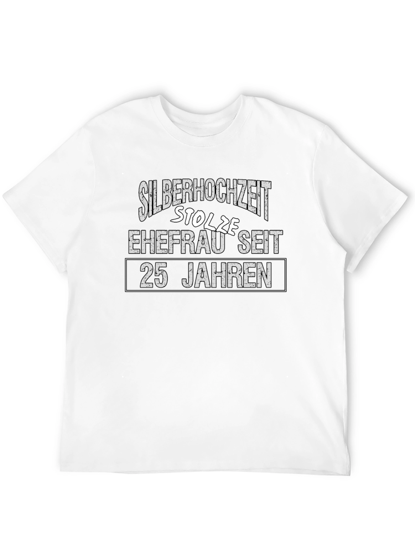 Silver Wedding Anniversary T-Shirt