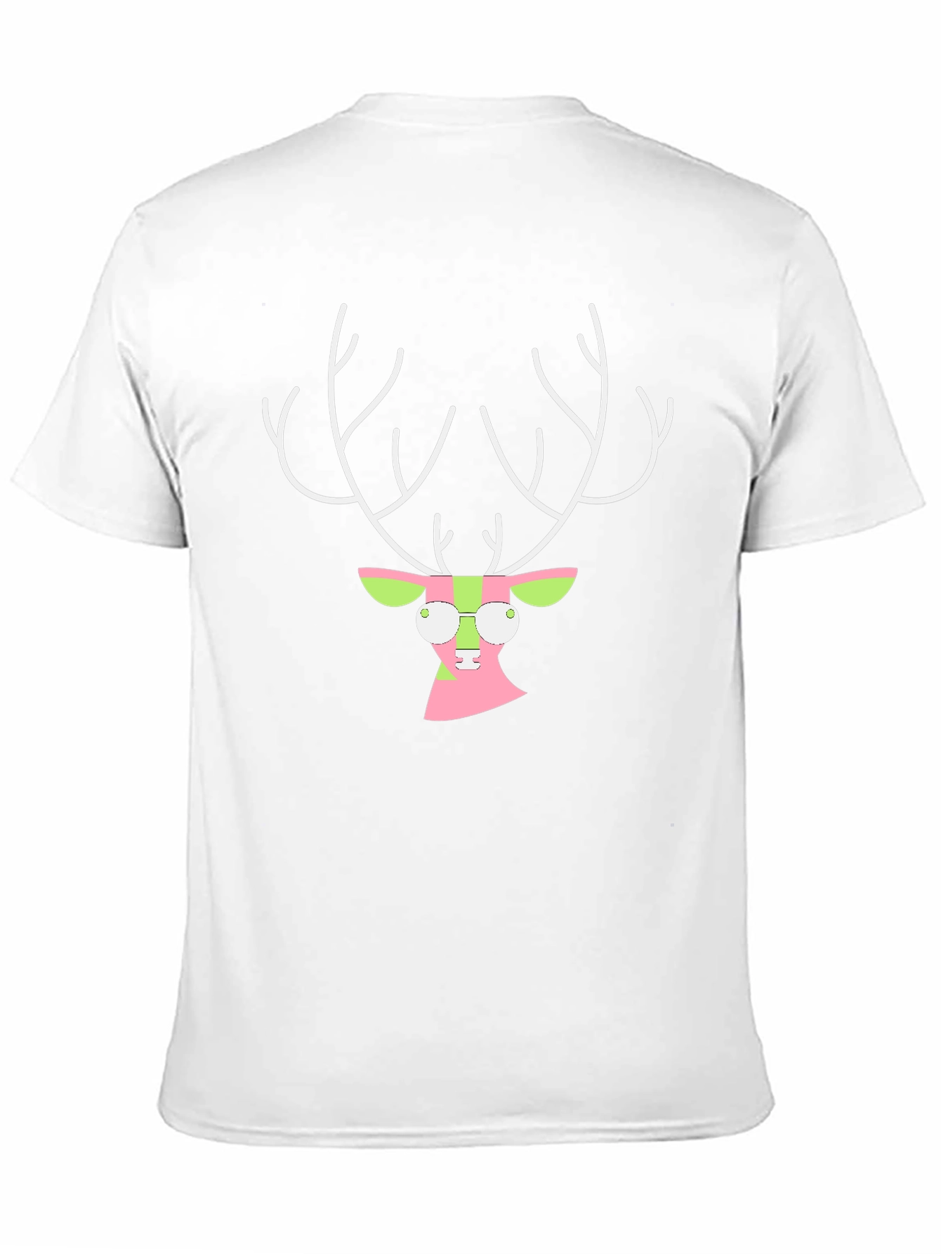 Hipster Reindeer Graphic Tee