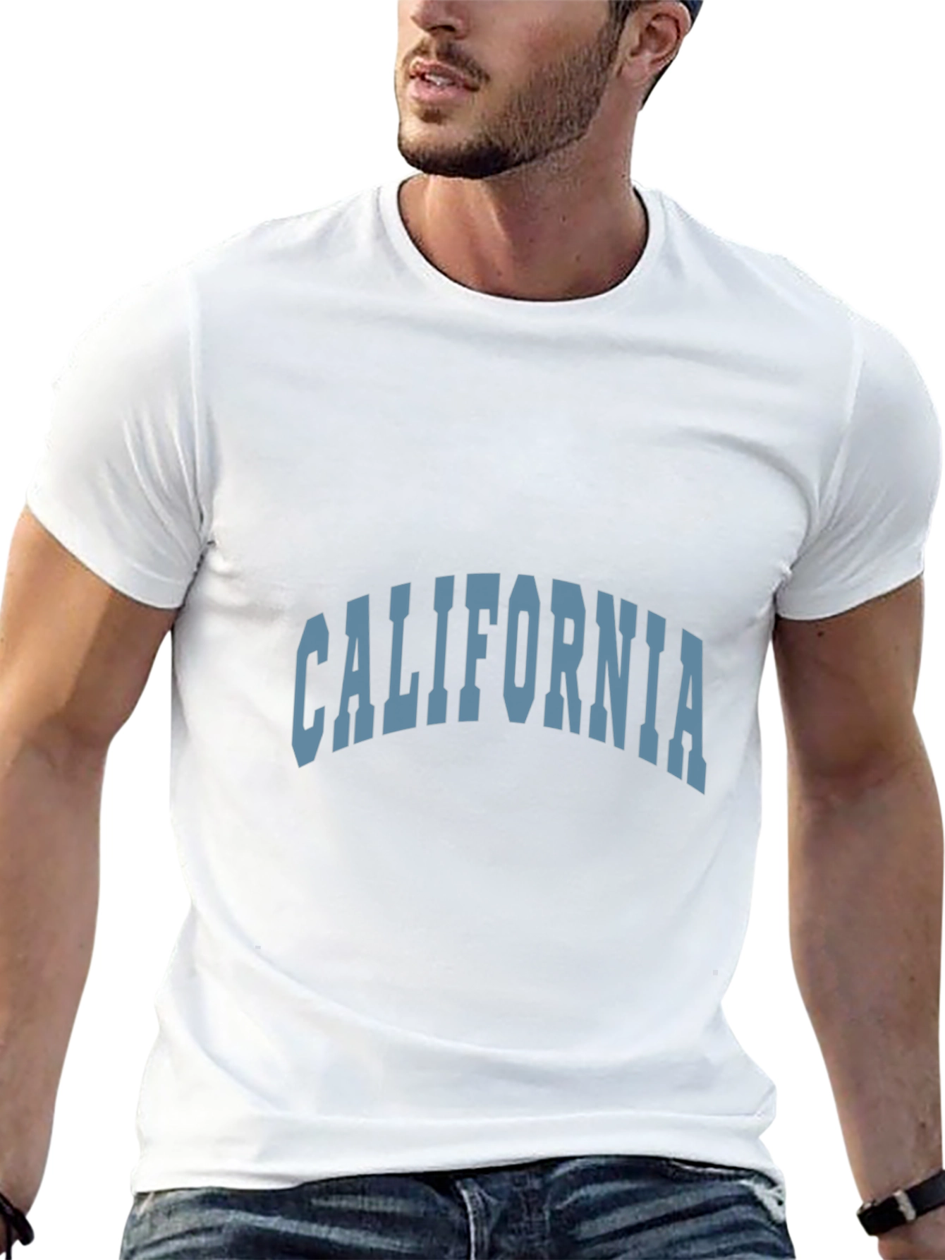 California Graphic Tee - Mens Black T-Shirt