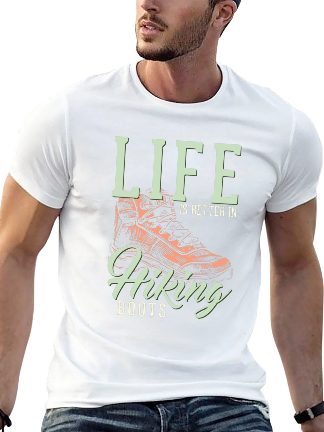 Life is Better in Hiking Boots T-Shirt