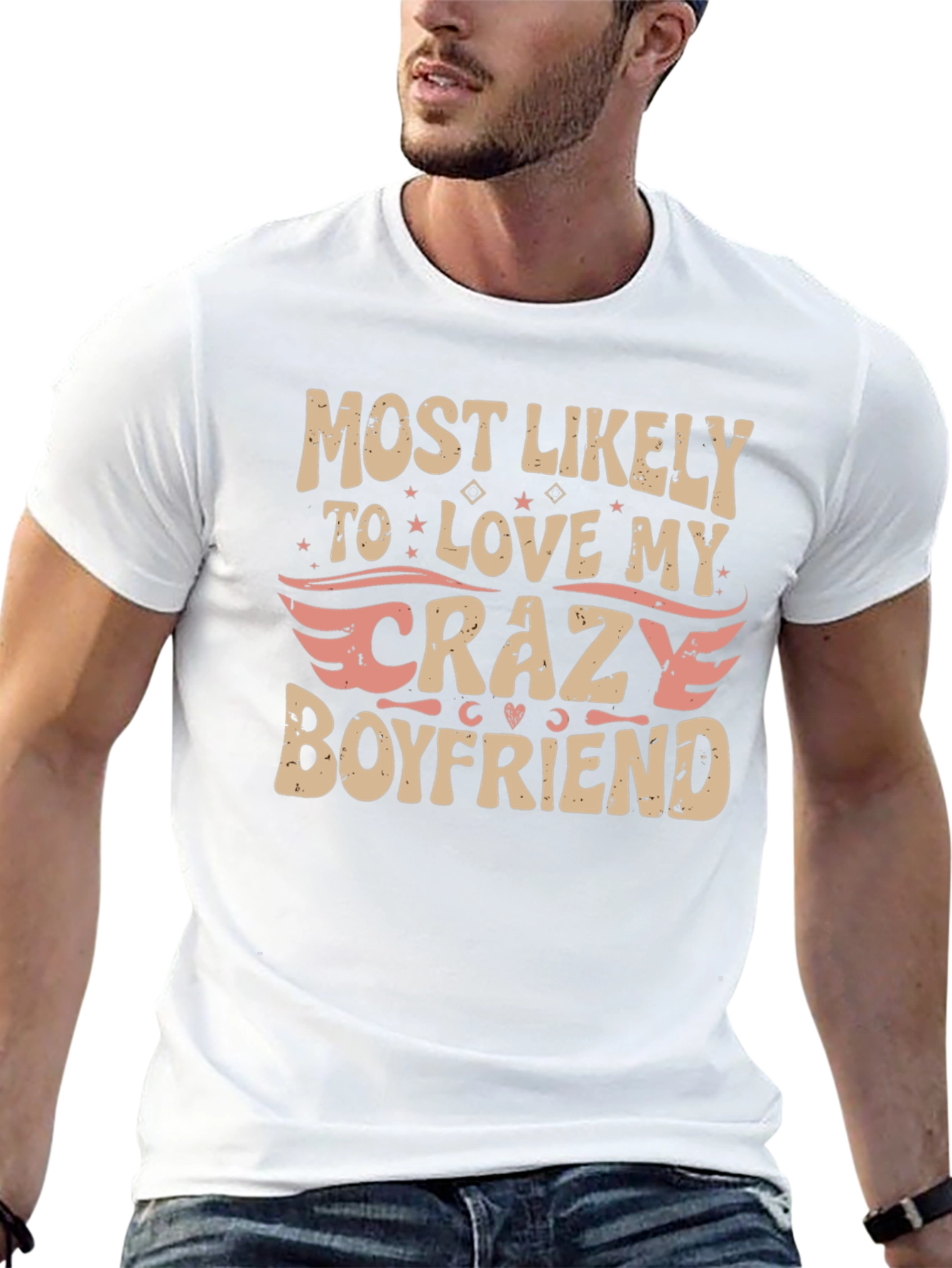 Most Likely to Love My Crazy Boyfriend T-Shirt
