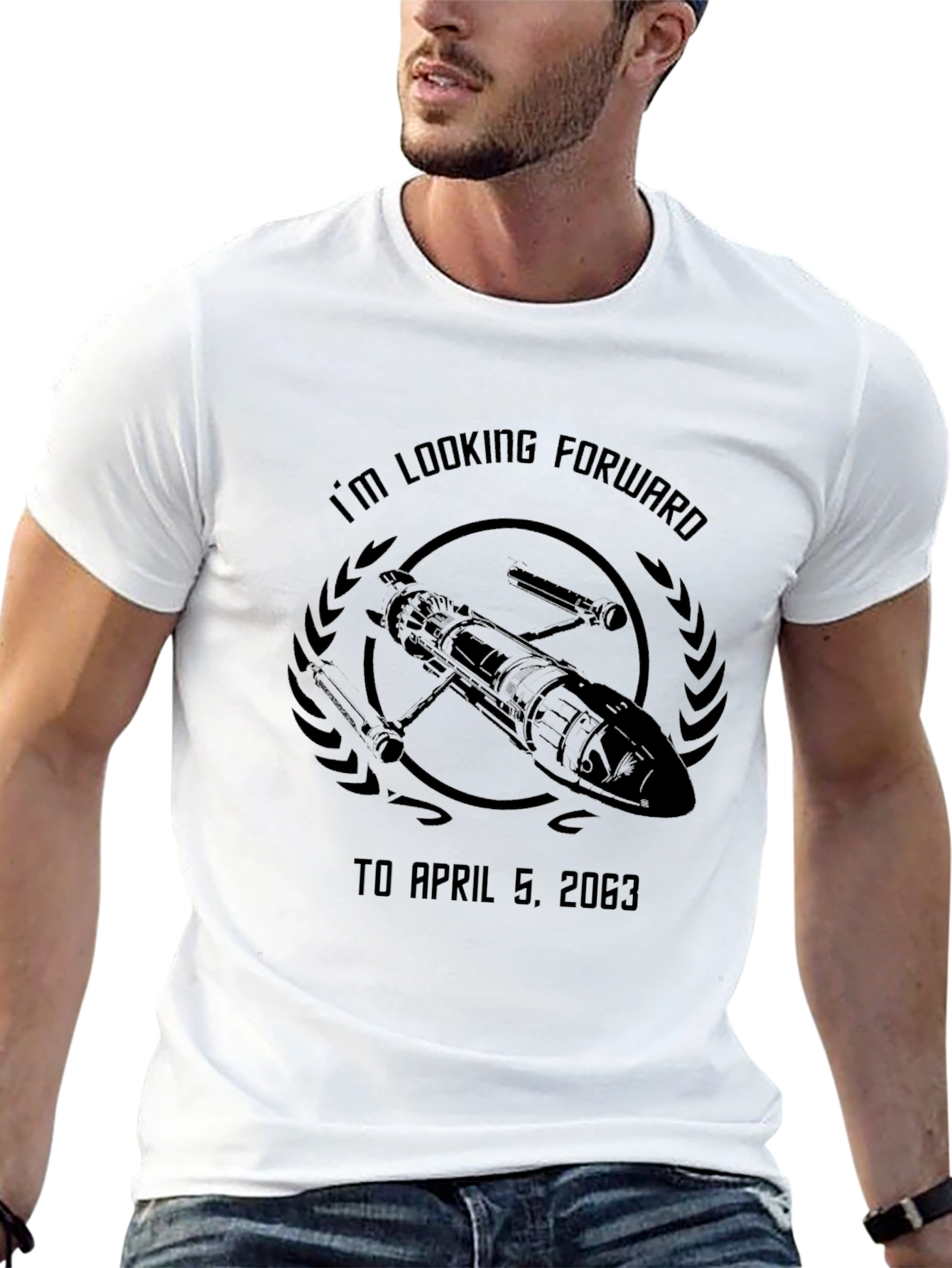 Looking Forward to April 5 2063 T-Shirt