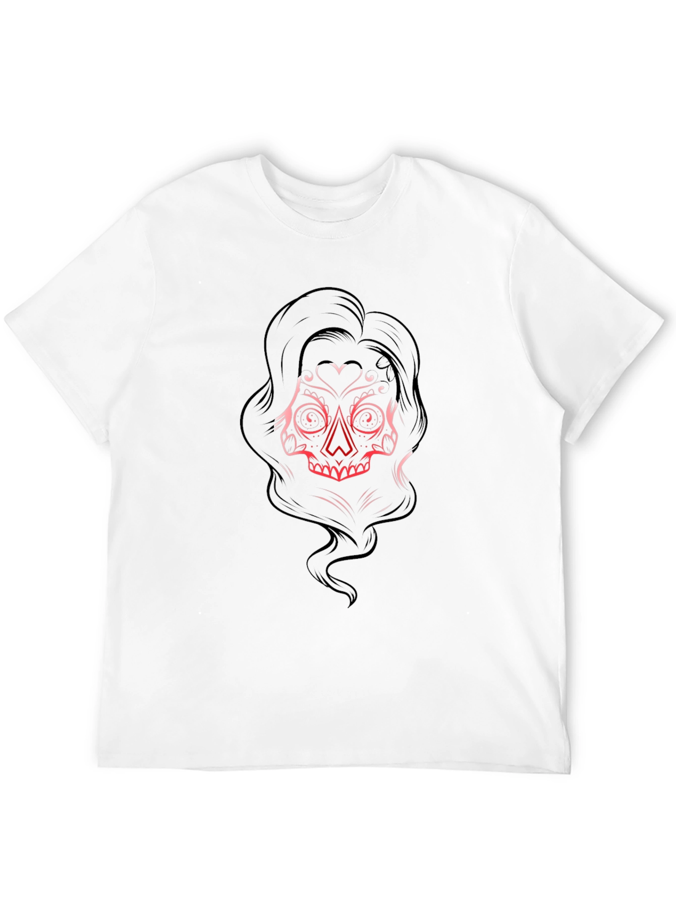 Sugar Skull T-Shirt - Day of the Dead Style