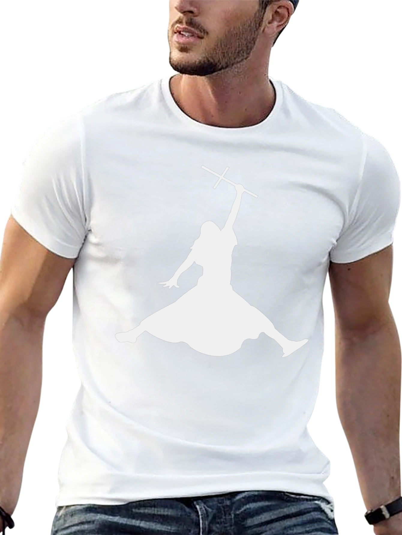 Christian Jump Black T-Shirt