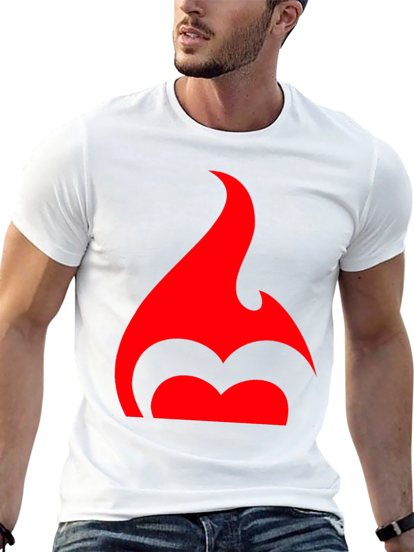 Flame Logo Black T-Shirt