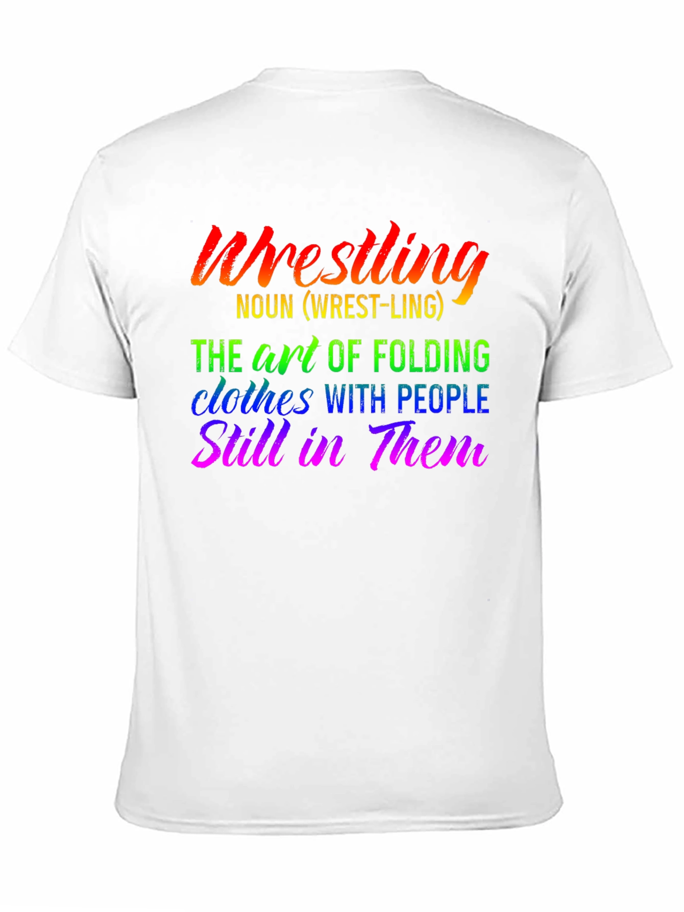 Wrestling Definition T-Shirt - Funny Wrestler Tee