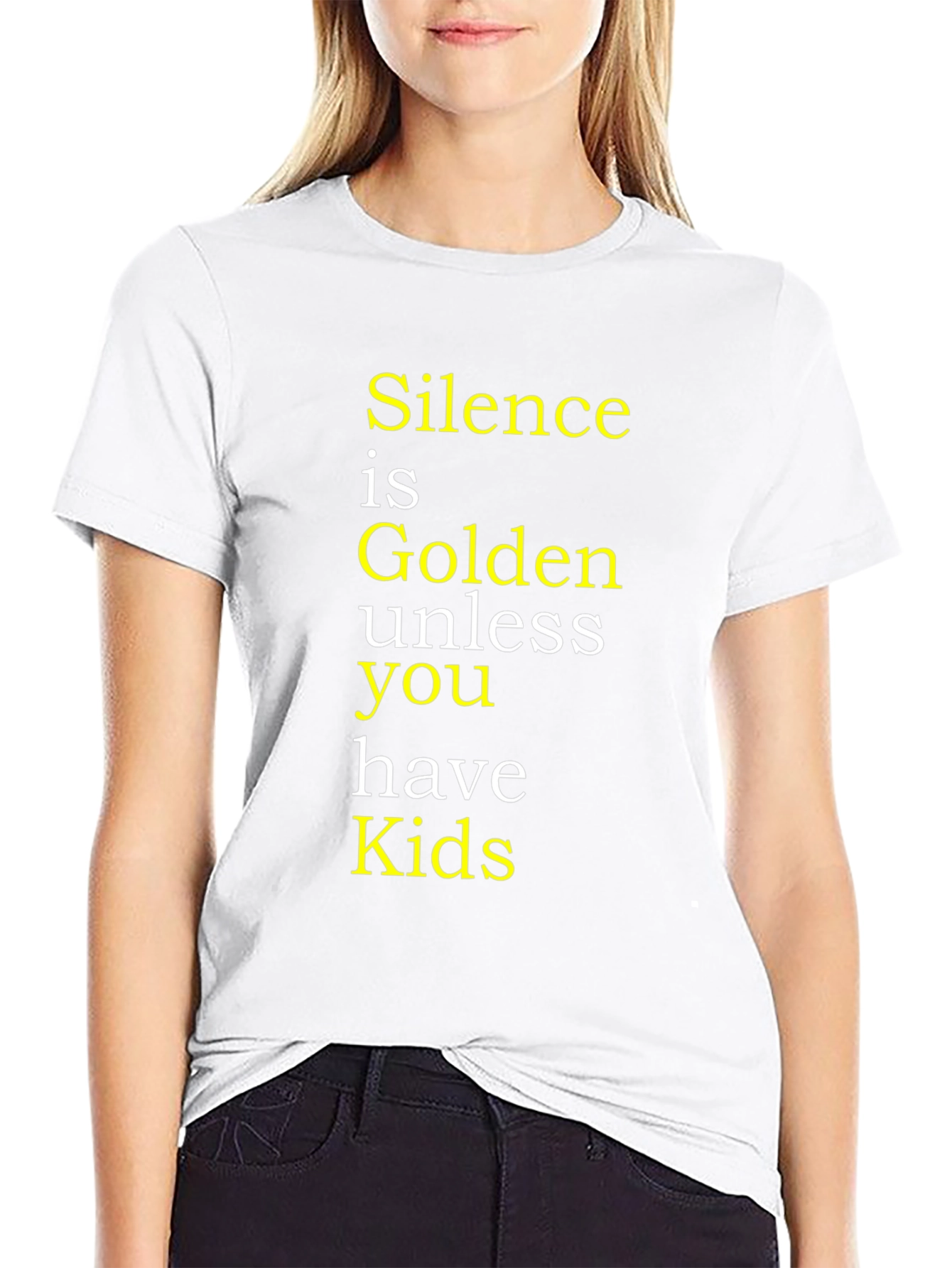 Silence is Golden T-Shirt - Funny Parent Tee
