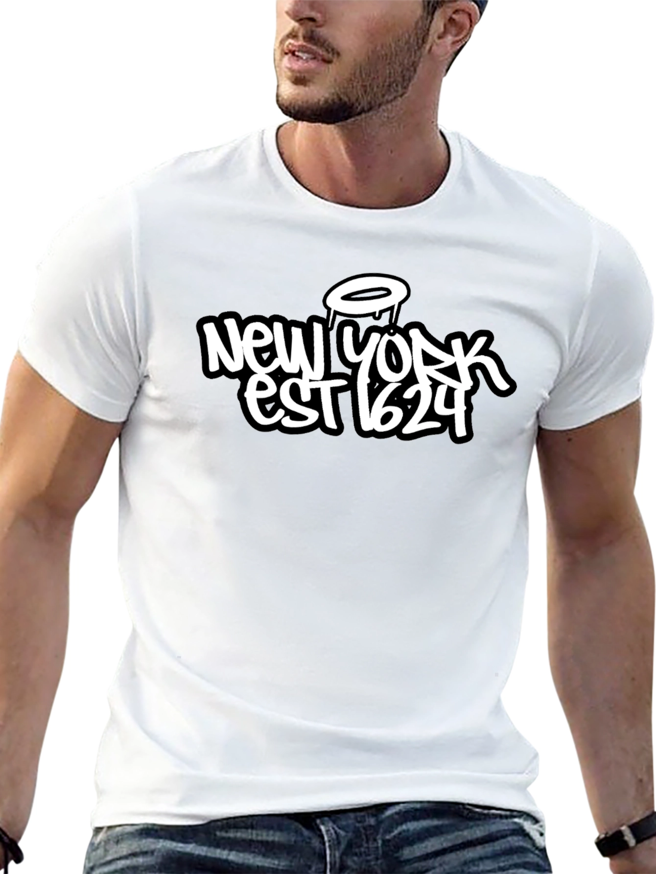 New York EST 1624 Black T-Shirt