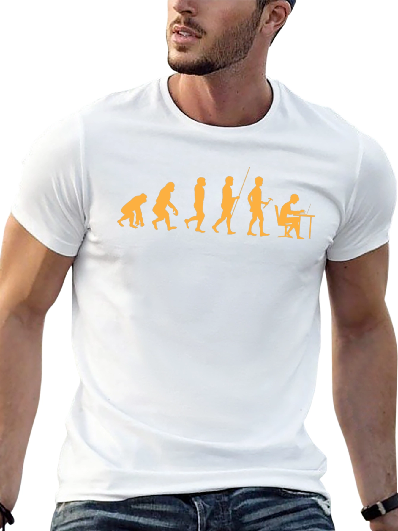 Evolution of a Coder T-Shirt - Black