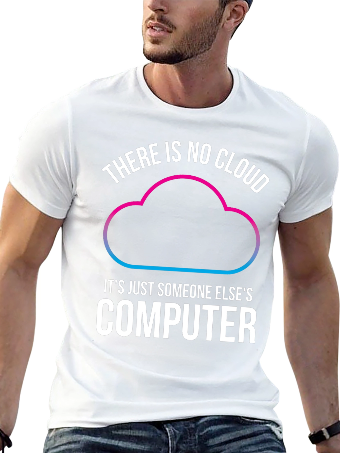 No Cloud Just Computer T-Shirt