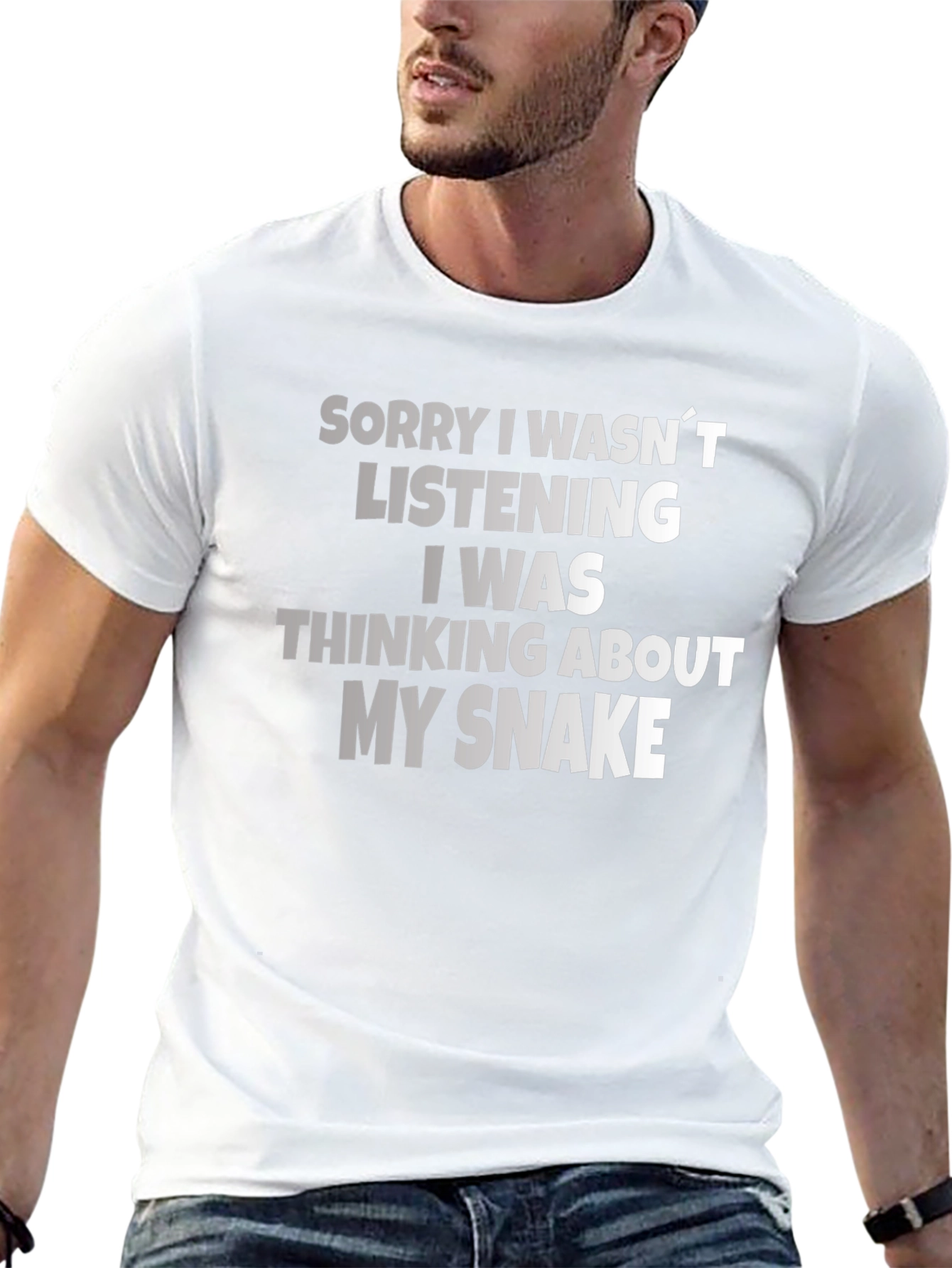 Snake Lover T-Shirt: Sorry Thinking About My Snake