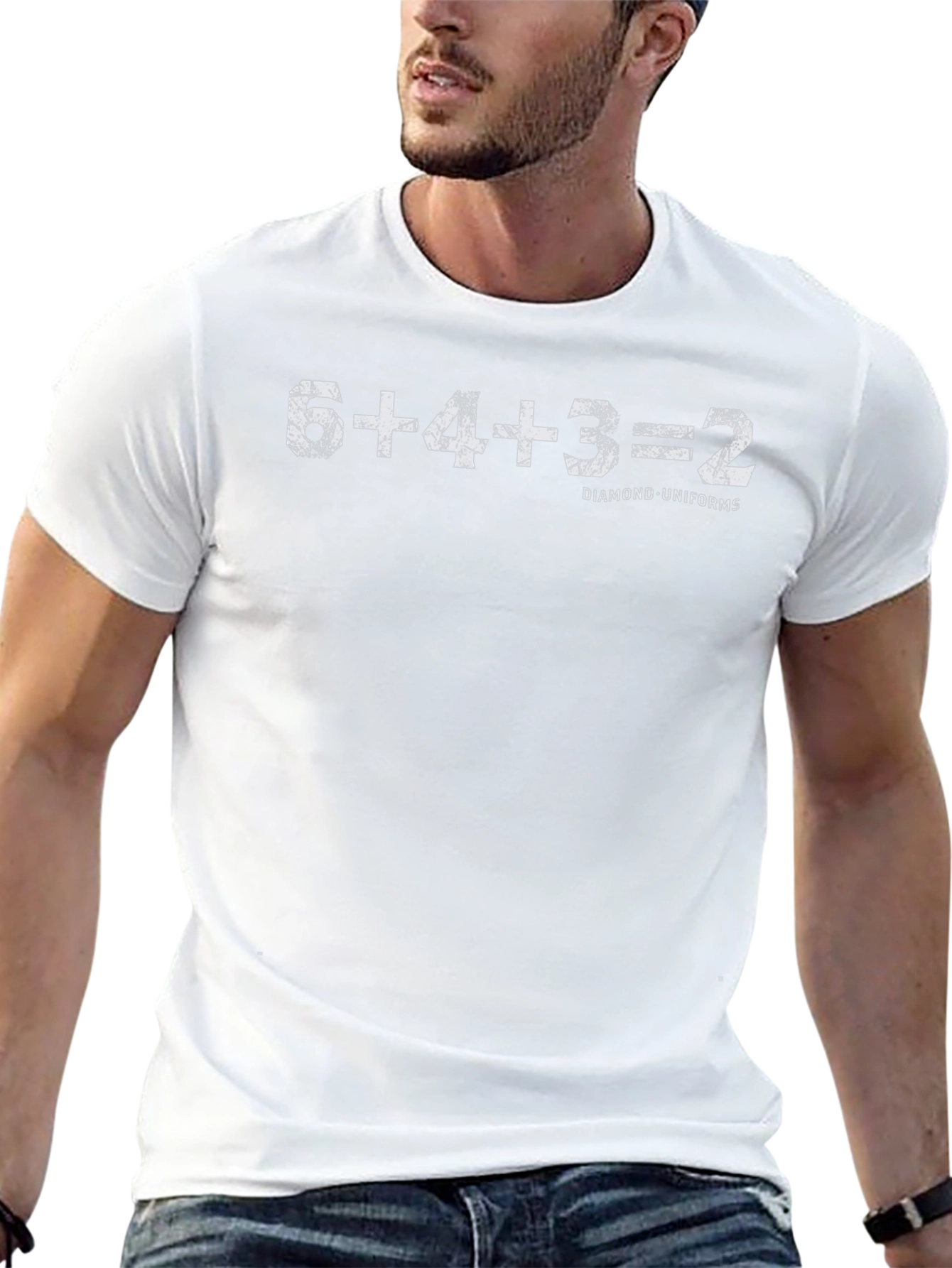 Math Humor T-Shirt: 6+4+3=2