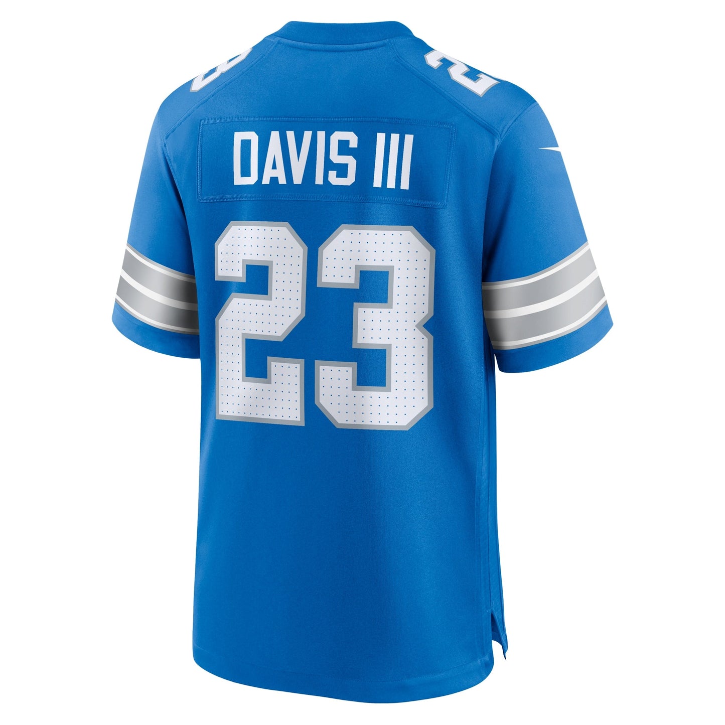 Carlton Davis III Detroit Lions Nike Game Jersey - Blue