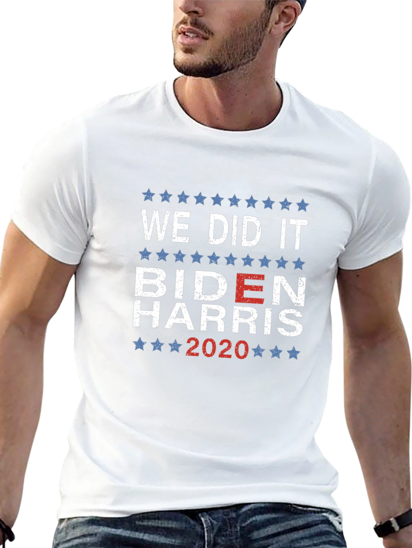 We Did It Biden Harris 2020 Graphic Tee