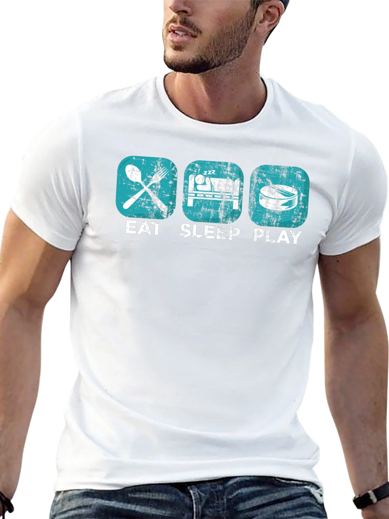 Eat Sleep Play Hockey T-Shirt